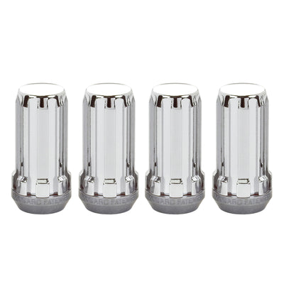 McGard SplineDrive Lug Nut (Cone Seat) M14X1.5 / 1.935in. Length (4-Pack) - Chrome (Req. Tool)