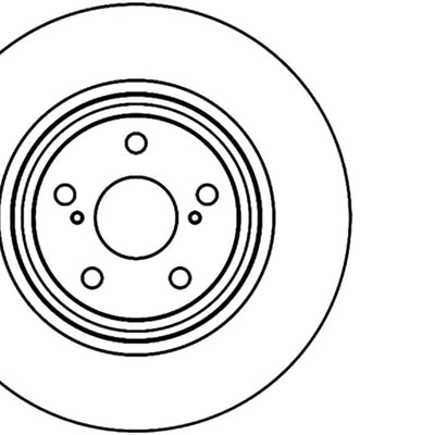 StopTech 10-15 Lexus RX350 Cryo Sport Front Right Slotted Rotor