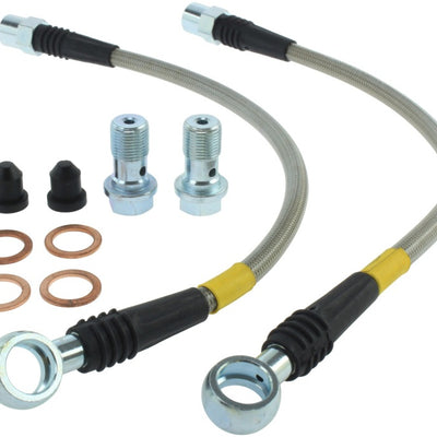 StopTech 07-08 Audi RS4 Rear Stainless Steel Brake Line Kit