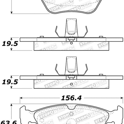 StopTech Street Brake Pads