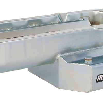 Moroso 86-Up Chevrolet Small Block (w/1 Piece Rear Main Seal) Wet Sump 7qt 7-1/8in Steel Oil Pan