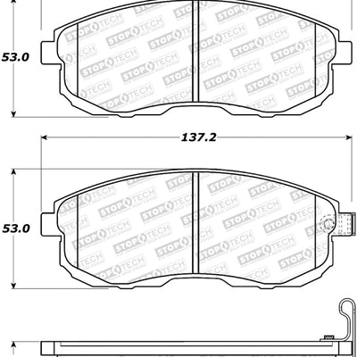 StopTech Street Brake Pads
