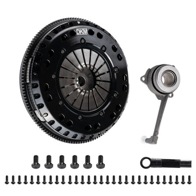 DKM Clutch 97-05 Audi A4 1.8L FWD/AWD Sprung Organic MB Clutch w/Steel Flywheel (440 ft/lbs Torque)