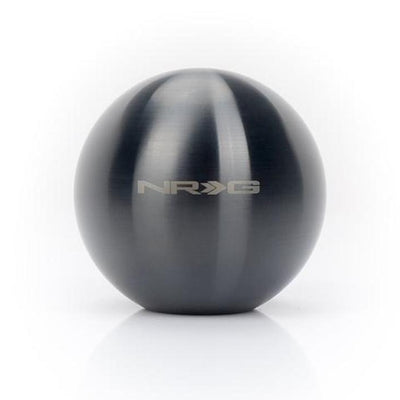 NRG Black Chrome Titanium Round Shifter Heavy Weight
