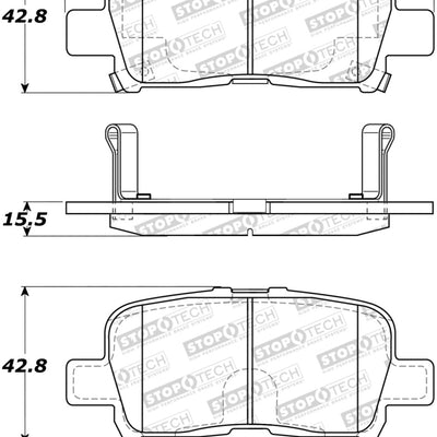 StopTech Street Brake Pads