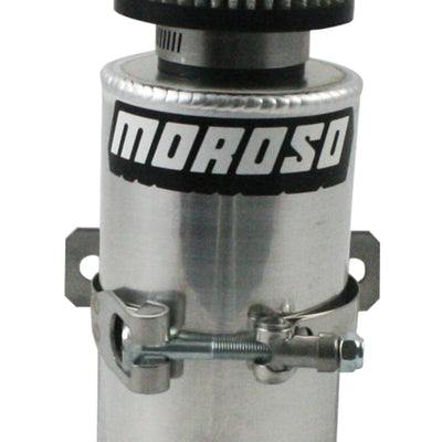 Moroso Breather Tank/Catch Can - 3/8in NPT Female Fitting - Aluminum