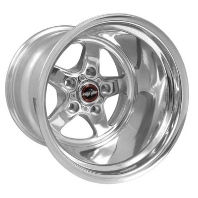 Race Star 92 Drag Star 15x14.00 5x4.75bc 4.00bs Direct Drill Polished Wheel