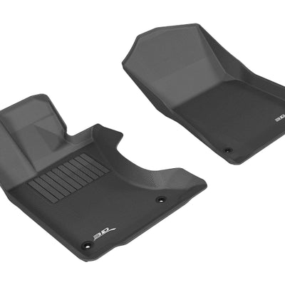 3D MAXpider 2013-2019 Lexus GS/GS Hybrid Kagu 1st Row Floormat - Black