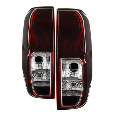 xTune Nissan Frontier 05-13 OEM Style Tail Lights Red Smoked ALT-JH-NF05-OE-RSM