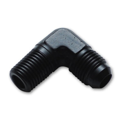 Vibrant -10AN to 3/8in NPT 90 Degree Elbow Adapter Fitting