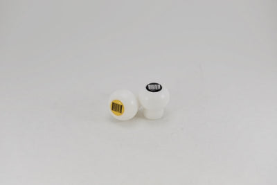 Kartboy Subaru Knuckleball Shift Knob - 6-Speed - White Delrin