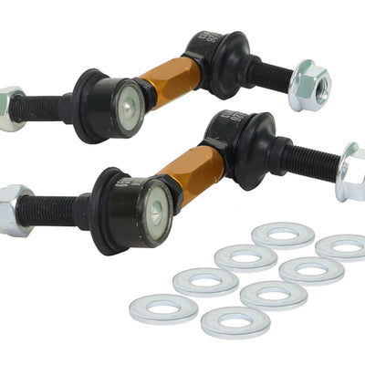 Whiteline 03+ Nissan 350z Z33 / 07-08 Infiniti G35 (Exc AWD) Fr Swaybar-Link Assy HD Adj Steel Ball