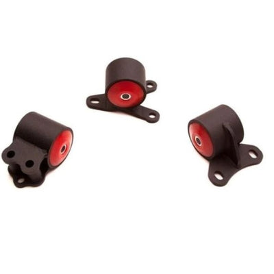 Innovative 94-01 Integra B-Series Black Steel Mounts 95A Bushings (Auto Trans 3 Bolt)