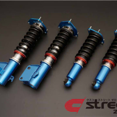 Cusco Coilovers Street Zero Front -Pillow / Rear -Rubber Upper 2015+ WRX STI ONLY
