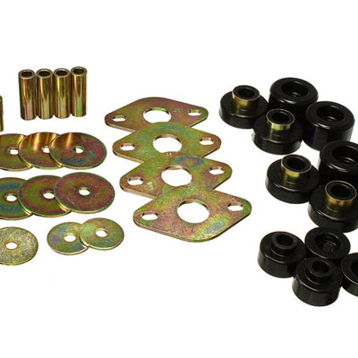 Energy Suspension 01-04 Toyota Tacoma Prerunner Body Bushing Mount Set - Black