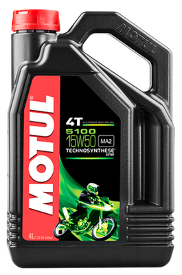 Motul 4L 5100 4-Stroke Engine Oil 15W50 4T