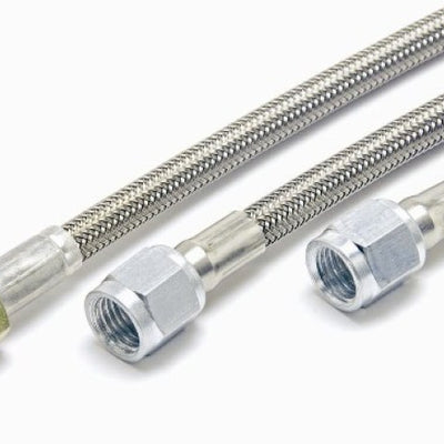 McLeod Steel Braided Line Double An4 Female 6in Long