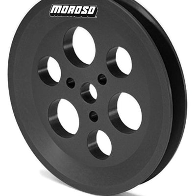 Moroso Vacuum Pump V-Belt Pulley - OEM/Holley/Smog Pumps - 3 Bolt