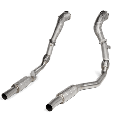 Akrapovic 2020 Audi RS6 Avant (C8) DownPipe (SS) w/Link Pipe Set (Does Not Fit w/L-AU/SS/6)