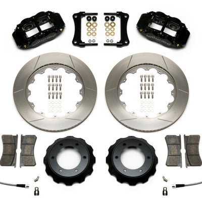Wilwood Narrow Superlite 6R Front Kit 14in Slotted Rotor w/ Lines 05-15 Toyota Tacoma