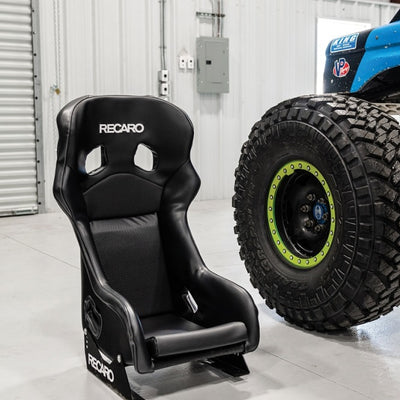 Recaro Pro Racer SPG XL ORV Seat - Black Vinyl/Black Vinyl