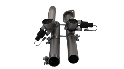 2017-2020 Ford F-150 Raptor QTP Aggressor Cutout Pipes