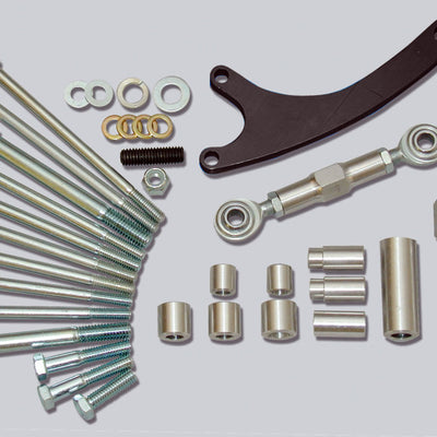 Moroso Ford Small Block Alternator Mounting Bracket w/Hardware - Billet Aluminum