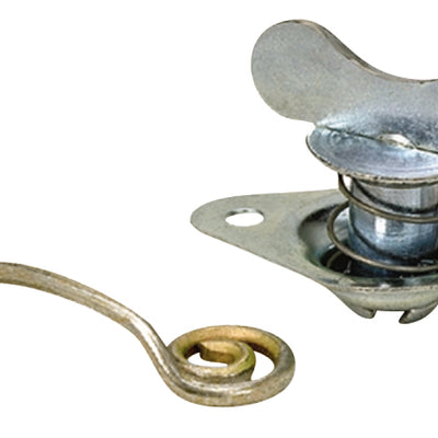 Moroso Quick Fastener - Self Ejecting - Butterfly Head - 5/16in x .400in - Steel - 10 Pack