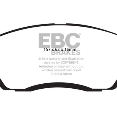 EBC 06-09 Hyundai Entourage 3.8 Ultimax2 Front Brake Pads