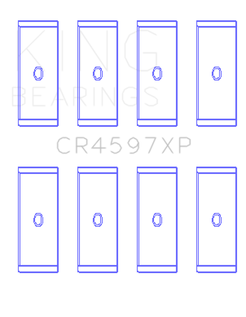 King Engine Bearings Volkswagen 2.0L FSI/TFSI Performance Rod Bearing Set - Size STD