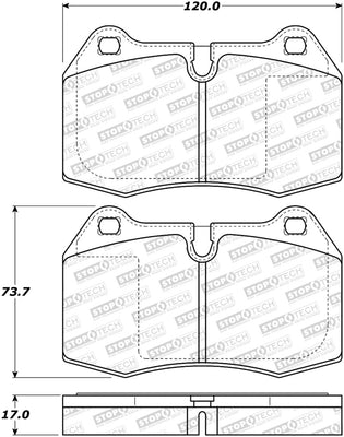 StopTech Street Brake Pads