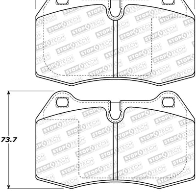 StopTech Street Brake Pads