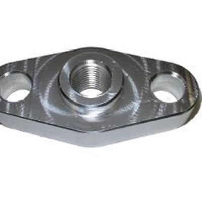 Torque Solution Billet Oil Feed Inlet Flange: Universal T3/T4 Turbos