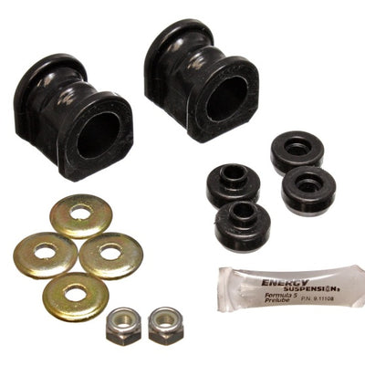 Energy Suspension 91-94-Nissan Sentra/NX1600/2000 Black 27mm Front Sway Bar Frame Bushings (Sway bar