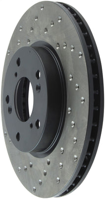 StopTech 06-08 Civic GX / 02-04 CR-V / 98-02 Honda Accord V6 / 03-07 Accord 4 cyl/V6 MT Drilled Rig