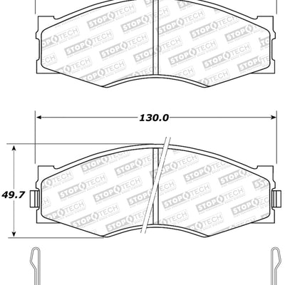 StopTech Street Brake Pads