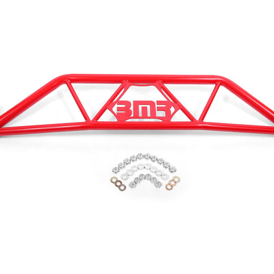 BMR 15-20 Ford Mustang Front Twin Tube Design Strut Tower Brace - Red