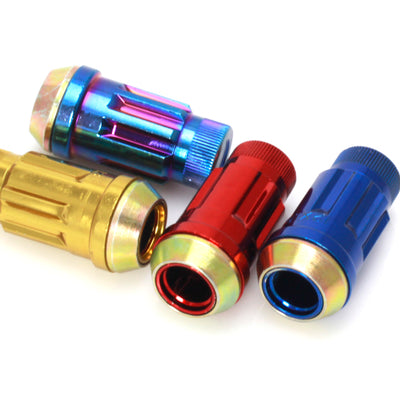 Wheel Mate Mutkei SR45R Lock Set 12x1.25 Burned Titanium (4pcs)