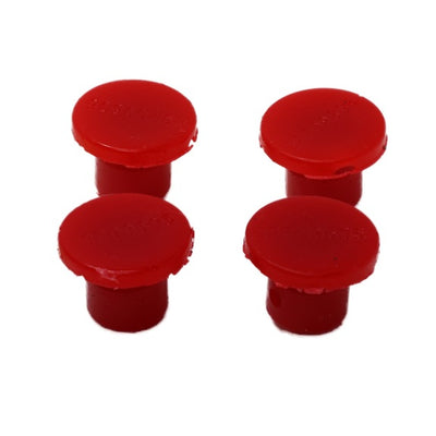 Energy Suspension Universal End Plug Set .53in Dia - Red