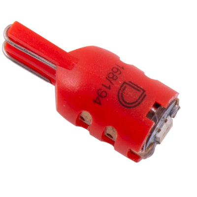 Diode Dynamics 194 LED Bulb HP5 LED - Red Short (Single)