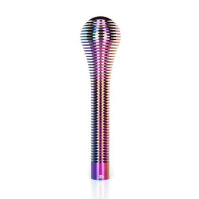 NRG Shift Knob Heat Sink Bubble Head Long Neo Chrome