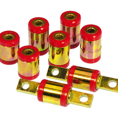 Prothane 96-00 Honda Civic Rear Upper/Lower Control Arm Bushings - Red