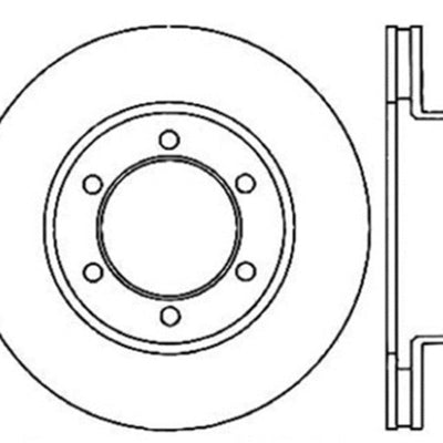 StopTech Drilled Sport Brake Rotor