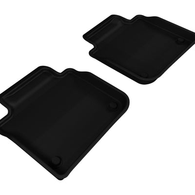 3D MAXpider 2013-2020 Lexus GS/GS Hybrid Kagu 2nd Row Floormats - Black