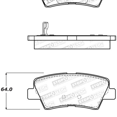 StopTech Street Brake Pads