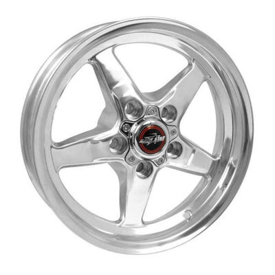 Race Star 92 Drag Star 15x3.75 5x4.75bc 1.25bs Direct Drill Polished Wheel