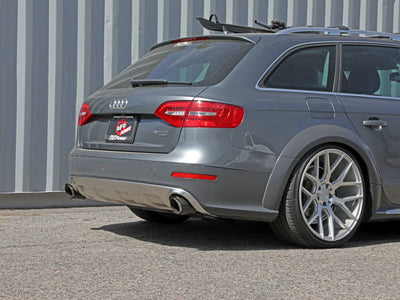 aFe MACH Force-Xp 13-16 Audi Allroad L4 SS Axle-Back Exhaust w/ Carbon Tips