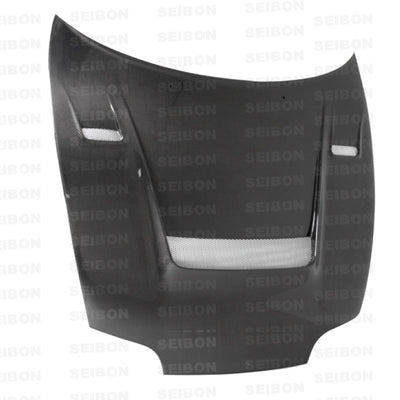 Seibon 93-98 Toyota Supra (JZA80L) KB-Style Carbon Fiber Hood