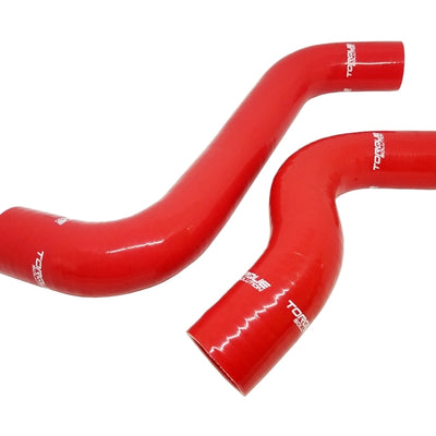 Torque Solution 2015+ Subaru WRX / 2014+ Forester XT Silicone Radiator Hose Kit - Red