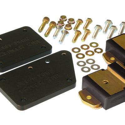 Prothane 63-72 GM Truck LS1 Adapter Plate Kit - Black